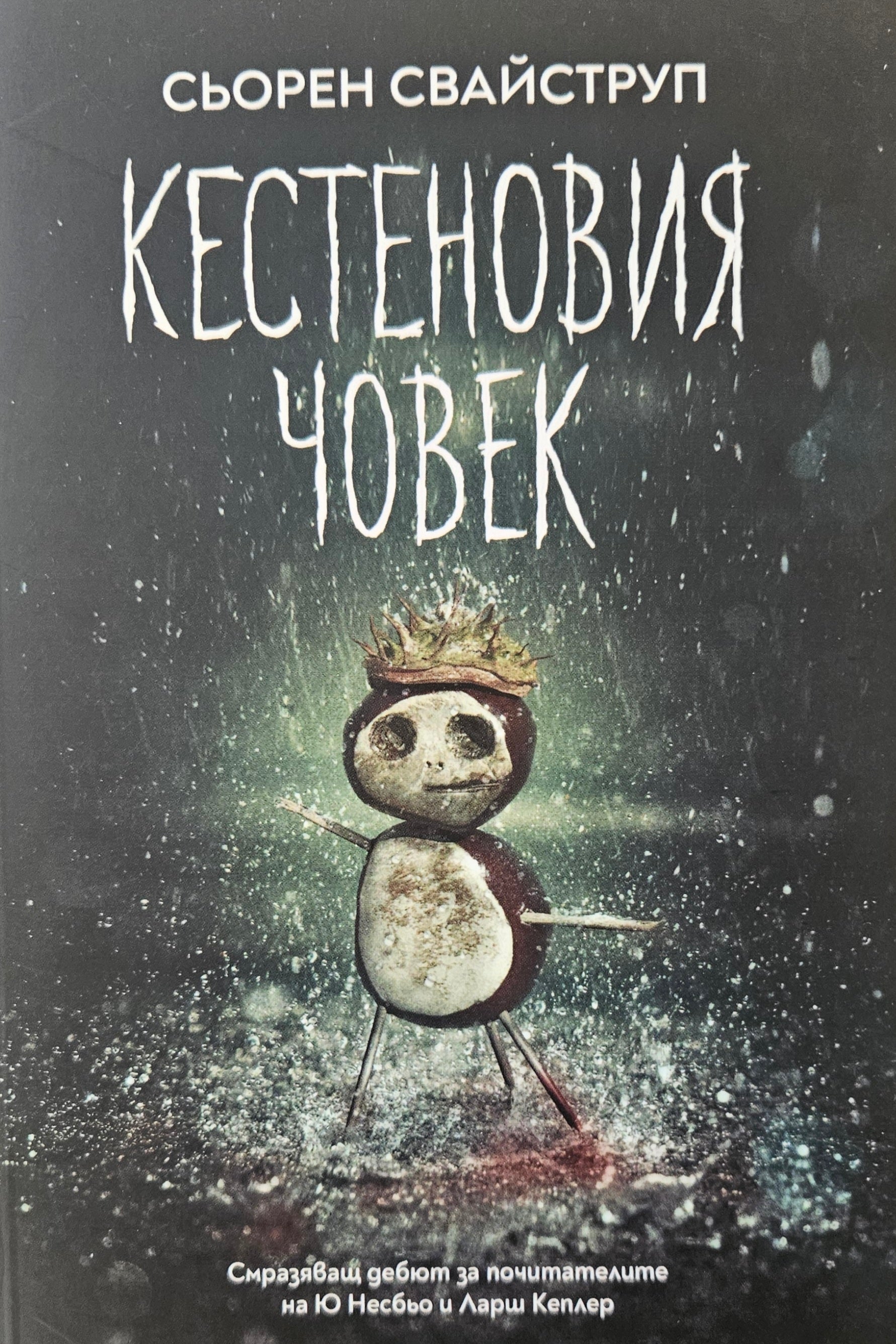 Кестеновия човек - Сьорен Свайструп - предна корица