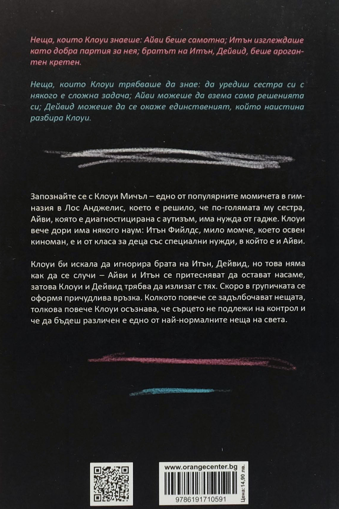 Нещата, които трябваше да знам - Клер Лазебник - задна корица