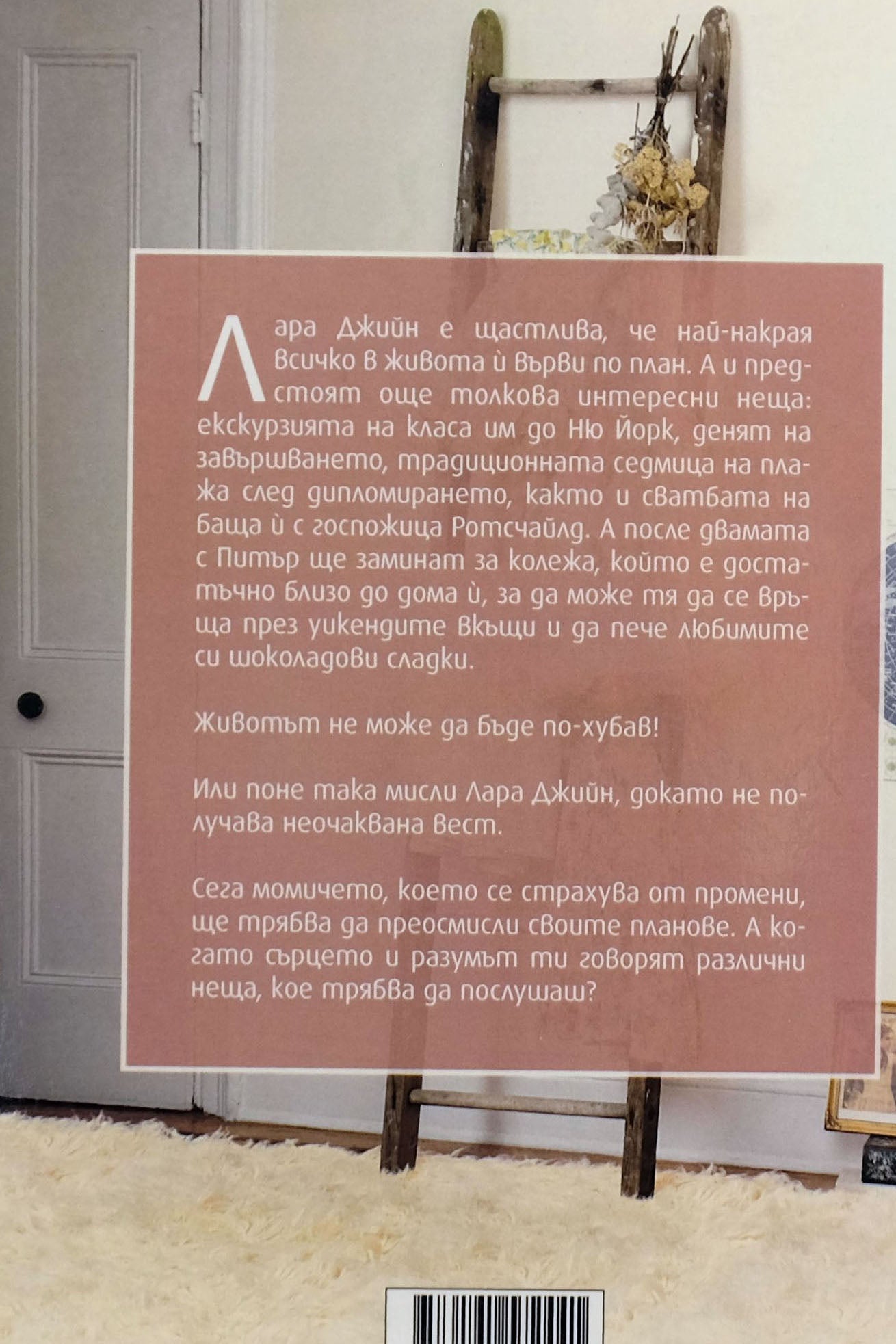 С обич, завинаги, лара джийн - Джени Хан - задна корица