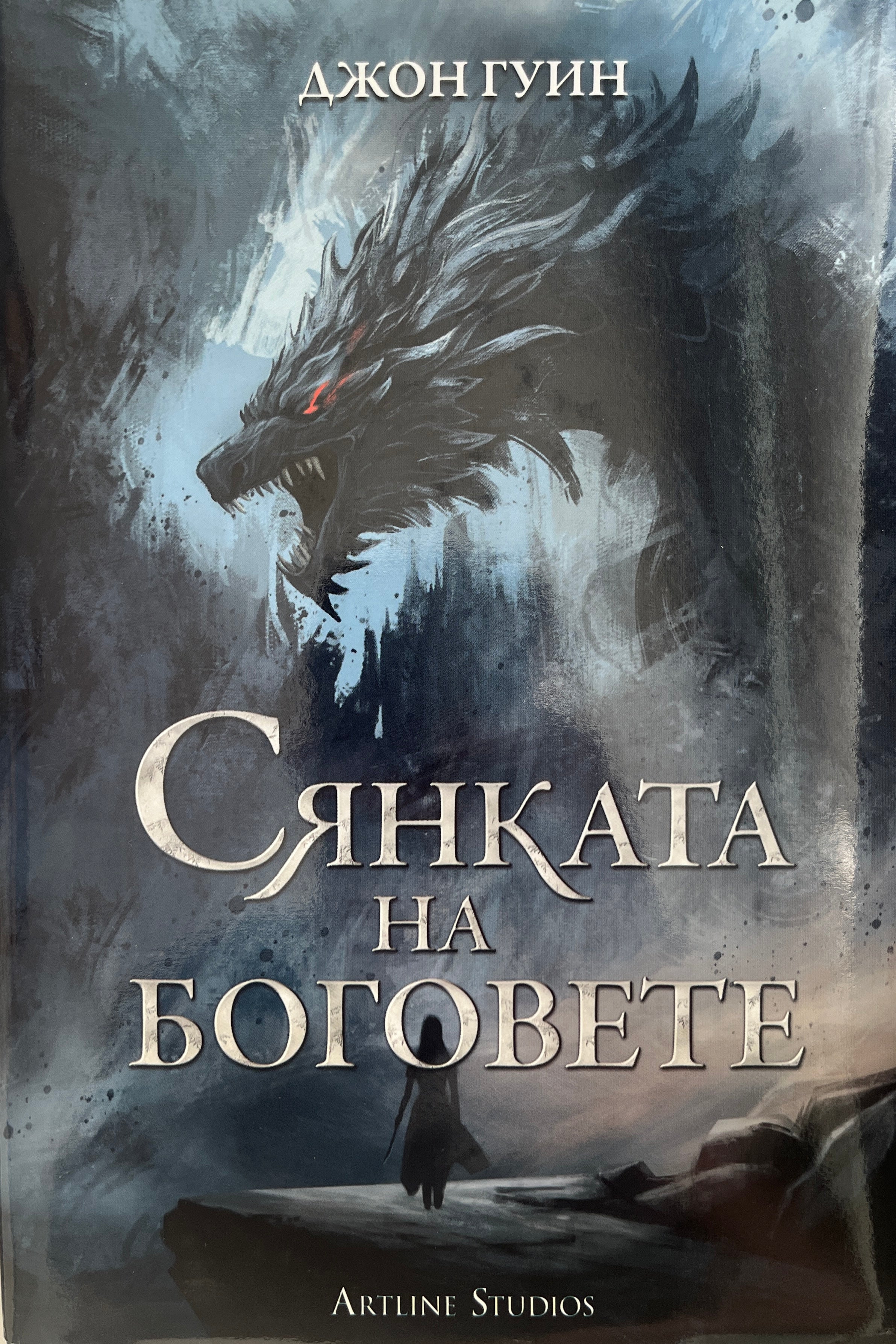 Сянката на боговете - Джон Гуин - предна корица