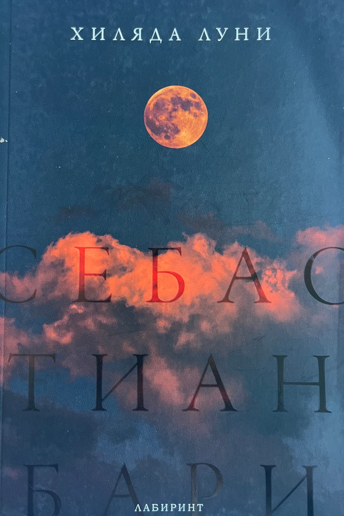 Хиляда луни - Себастиан Бари - предна корица
