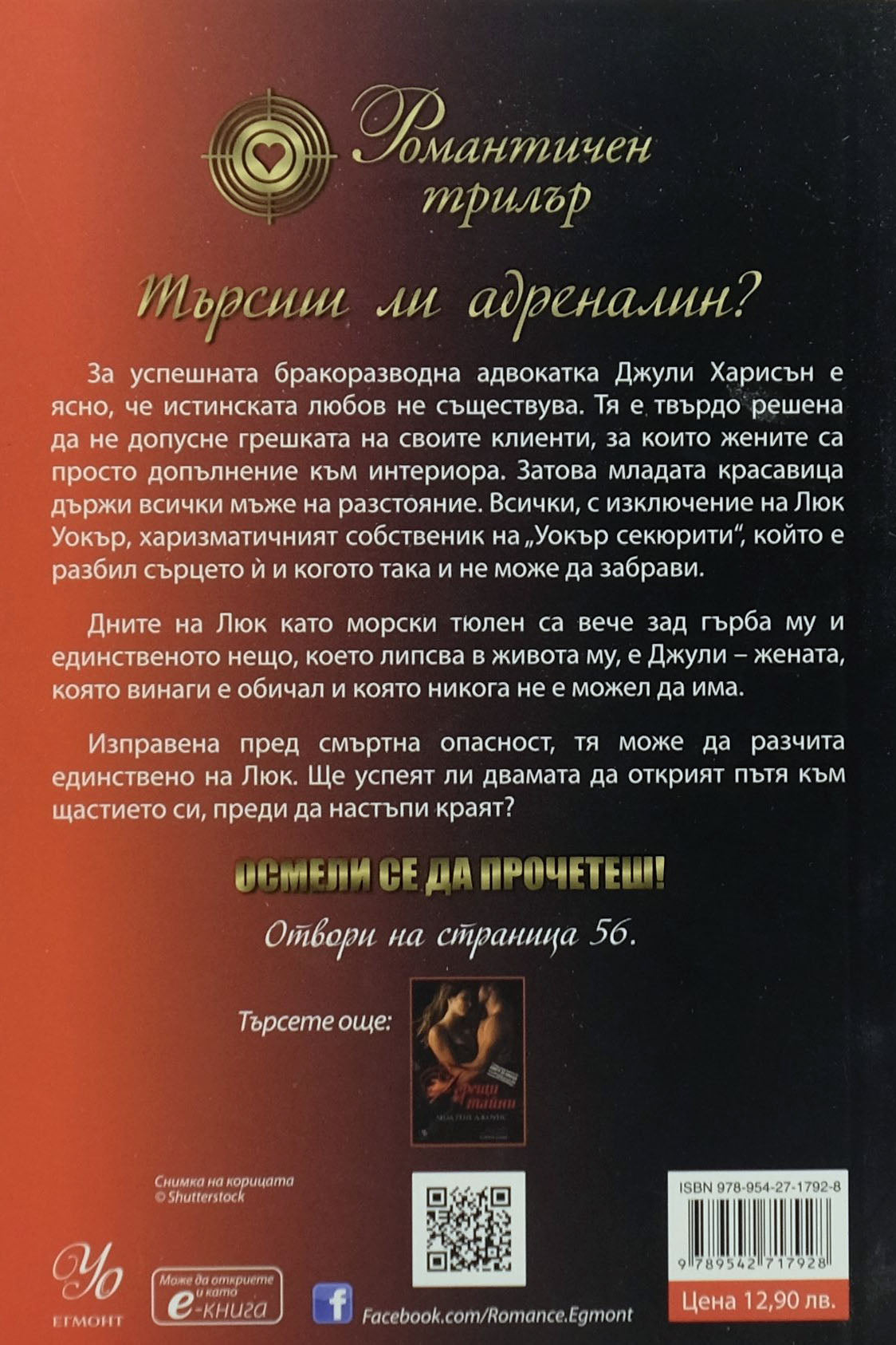 Опасни тайни - Лиза Рене Джоунс - задна корица