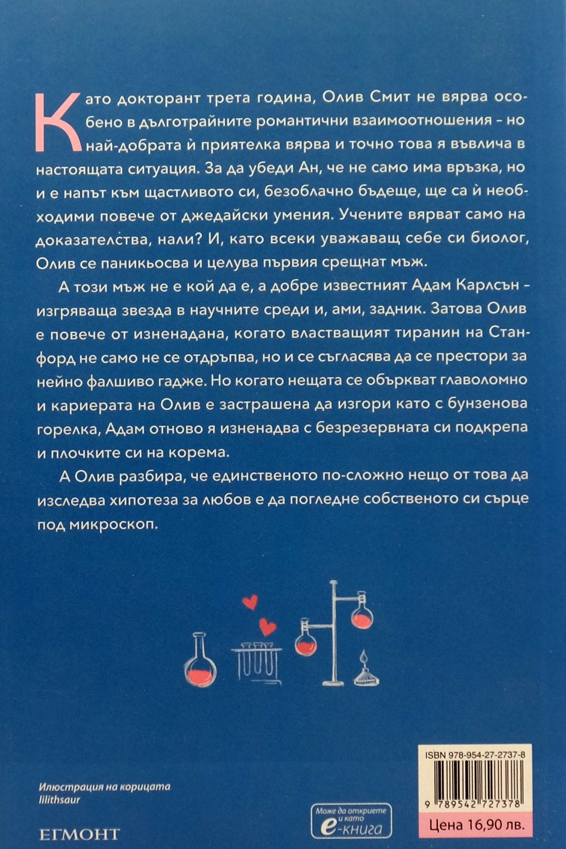 Хипотеза за любов - Али Хейзълууд - задна корица