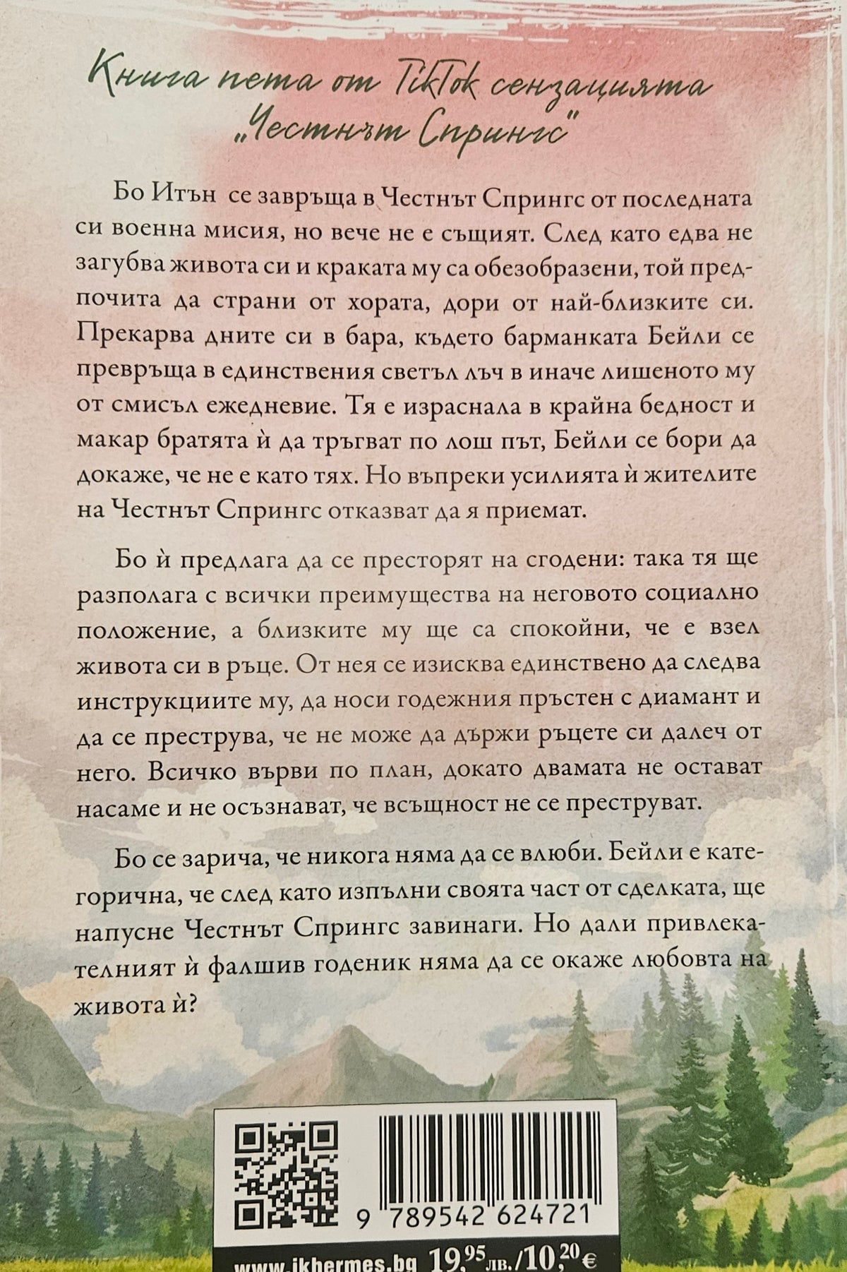 Безнадежден - Елси Силвър - задна корица