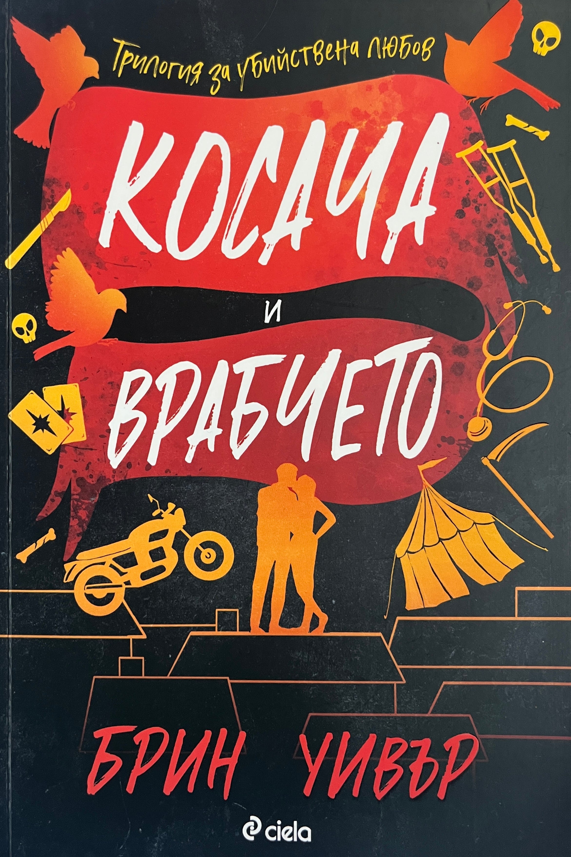 Косача и врабчето - Брин Уивър - предна корица