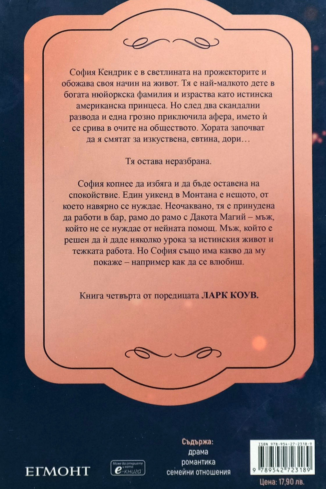 Неразбрана - Девни Пери - задна корица